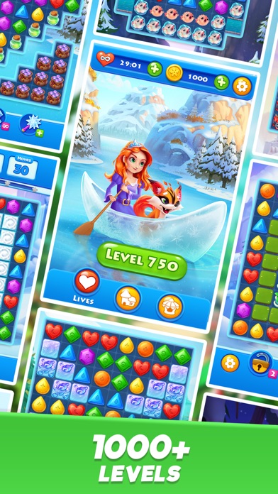 Crystal Crush - Match 3 Game screenshot 1