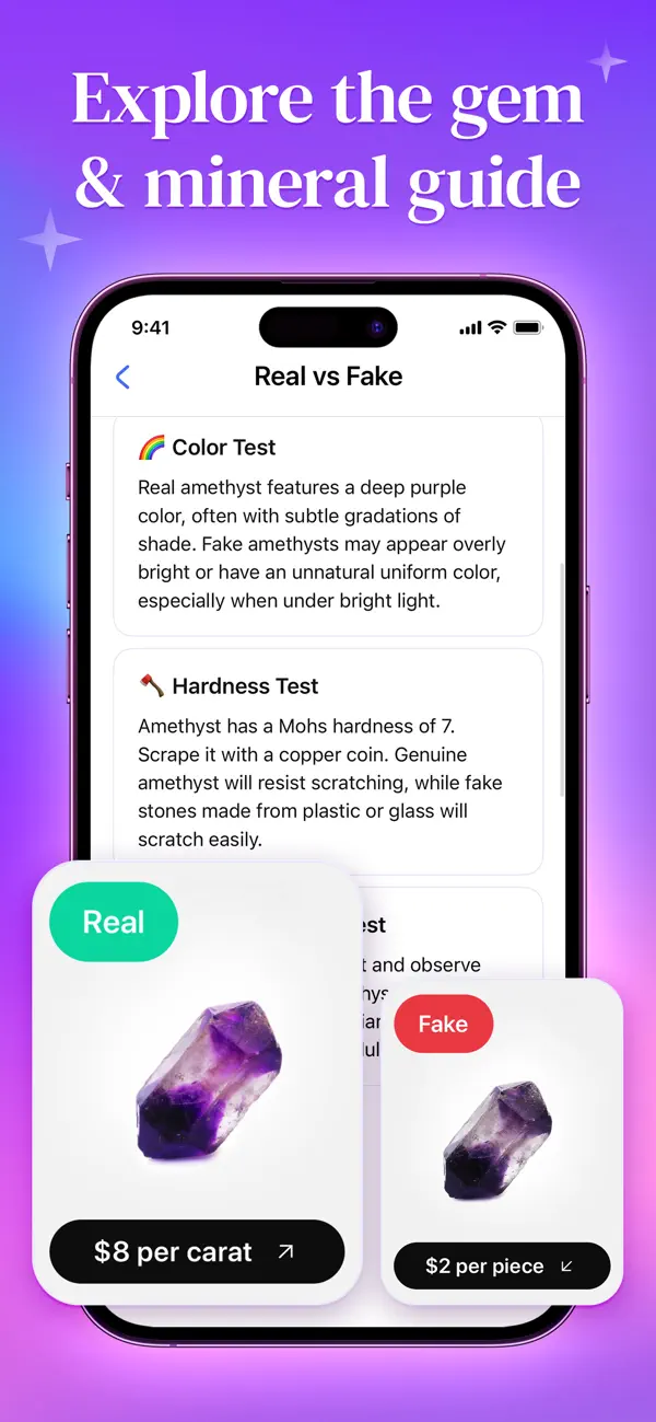 Crystal & GemStone Identifier screenshot 4