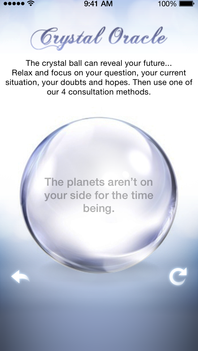 Crystal Oracle screenshot 1