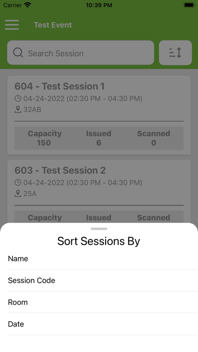 Crystal Session Scanning screenshot 2