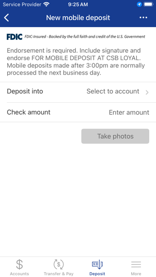 CSB Loyal Consumer Banking screenshot 1