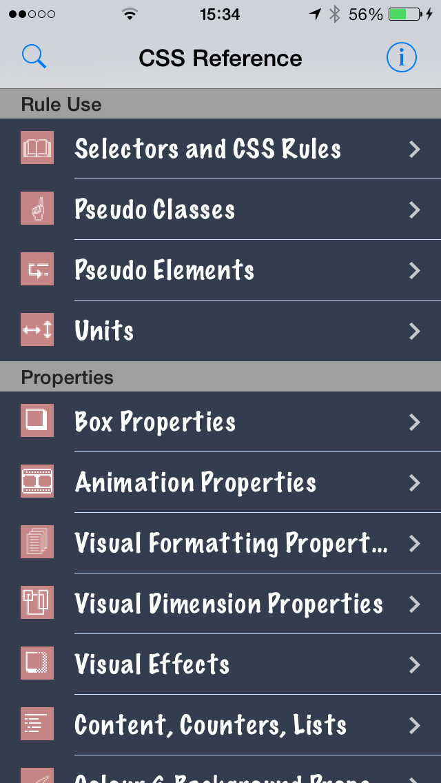 CSS Quick Reference screenshot 5