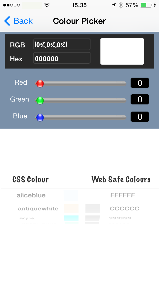 CSS Quick Reference screenshot 2