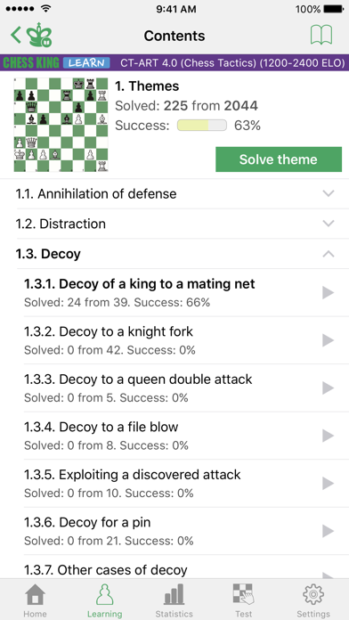 CT-ART 4.0 (Chess Tactics) screenshot 2