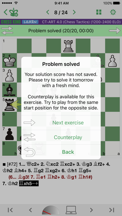 CT-ART 4.0 (Chess Tactics) screenshot 3