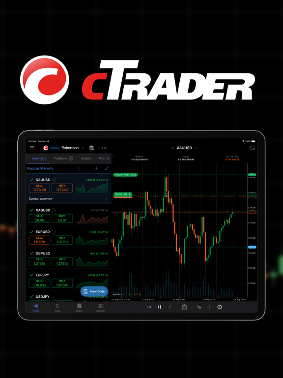 cTrader: CFD Trading Platform screenshot 8