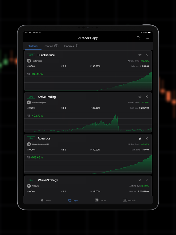 cTrader: CFD Trading Platform screenshot 5