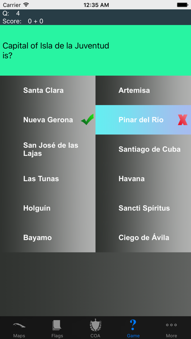 Cuba Provinces Maps and Capitals screenshot 2