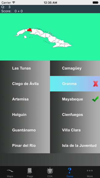Cuba Provinces Maps and Capitals screenshot 4