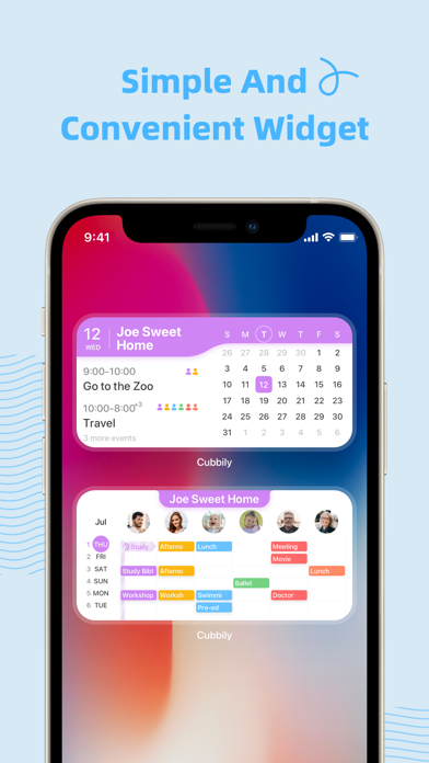 Cubbily:Shared Family Calendar screenshot 4