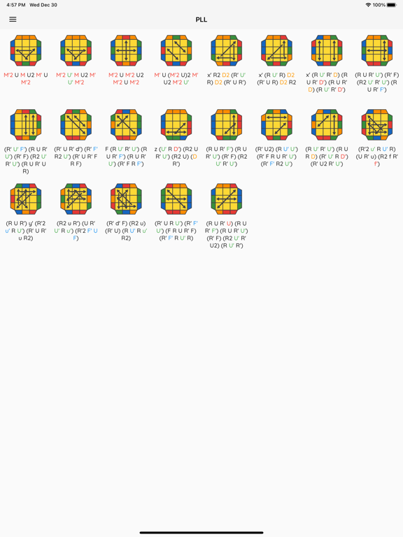 Cube Algorithms X screenshot 8