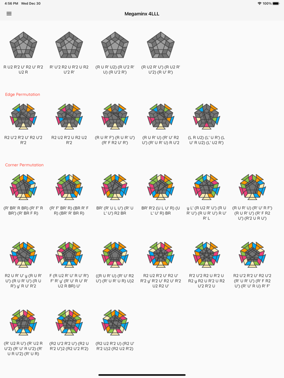 Cube Algorithms X screenshot 1