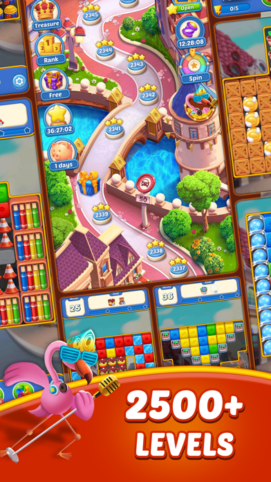 Cube Blast Match 3: Toon & Toy screenshot 2