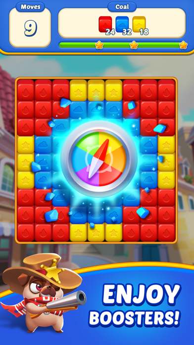 Cube Blast Match 3: Toon & Toy screenshot 5