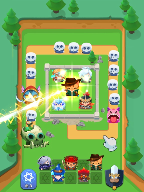 Cube Defender: Casual TD screenshot 8