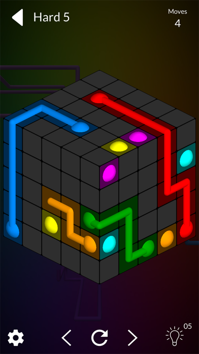 Cube Link: Connect the Dots 3D screenshot 1