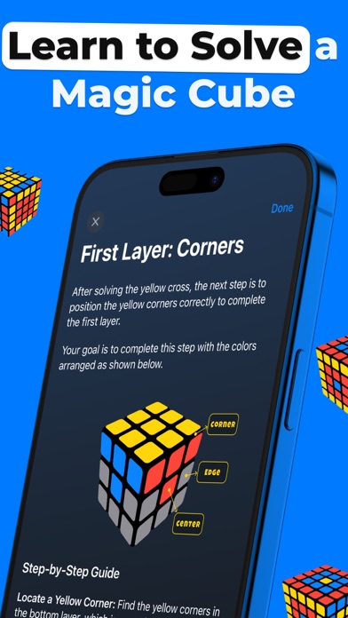 Cube Solver for Rubik's Puzzle screenshot 2