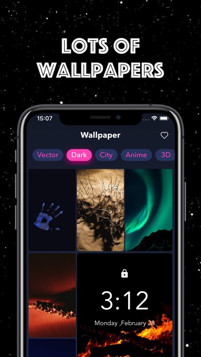 Cube Widget: Wallpaper & Icons screenshot 1