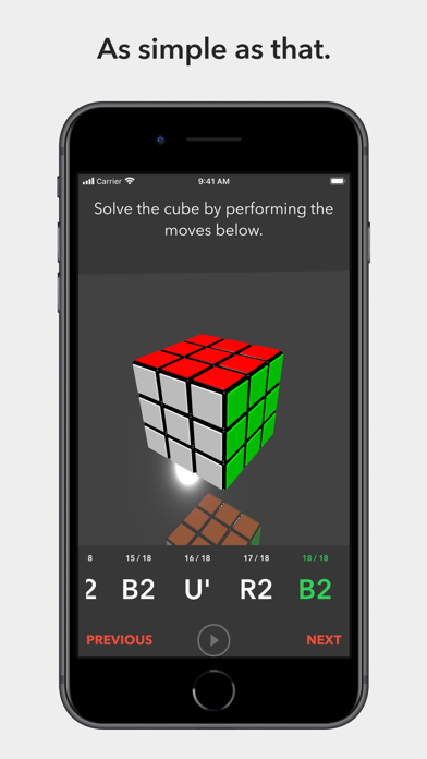 CubeSolver AR screenshot 1