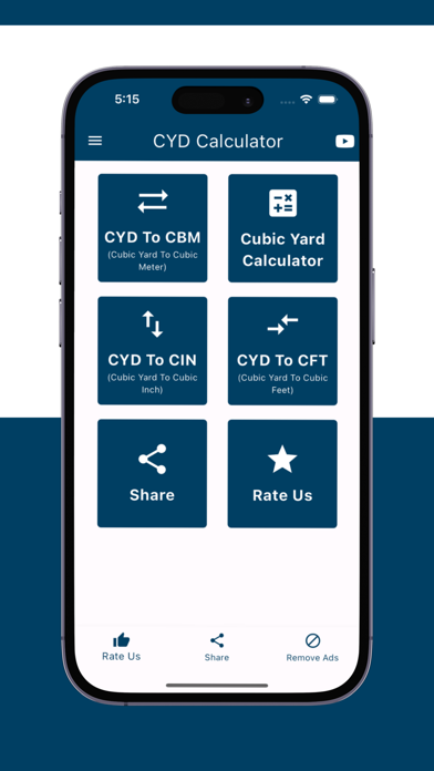 Cubic Yard Calculator screenshot 3