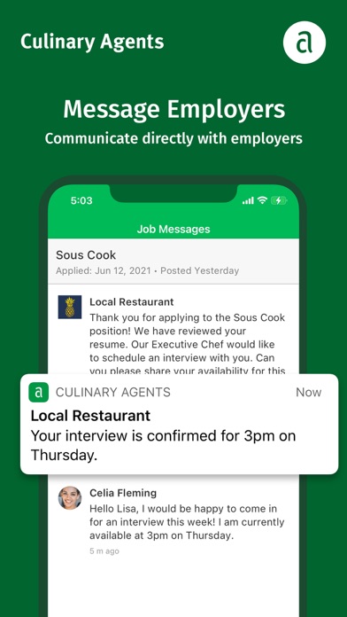Culinary Agents Jobs screenshot 1