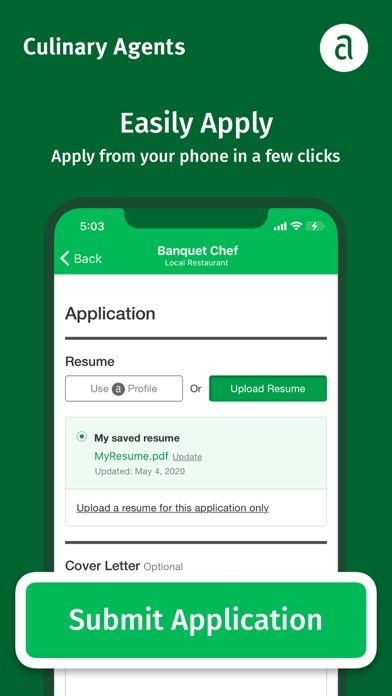 Culinary Agents Jobs screenshot 2