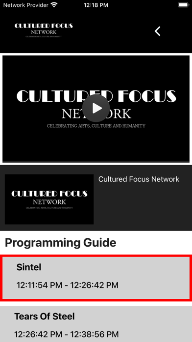 Cultured Focus Network screenshot 5