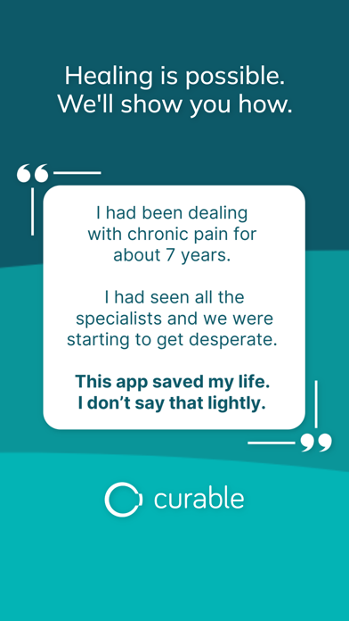 Curable: Chronic Pain Relief screenshot 1