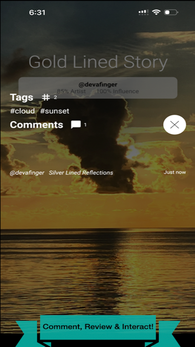 Curate screenshot 1