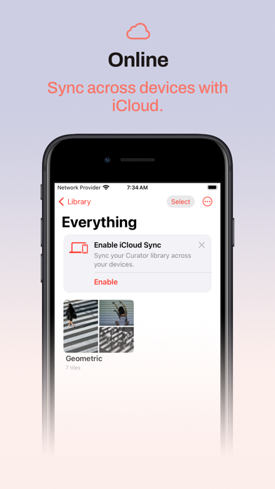 Curator – a minimal library screenshot 1
