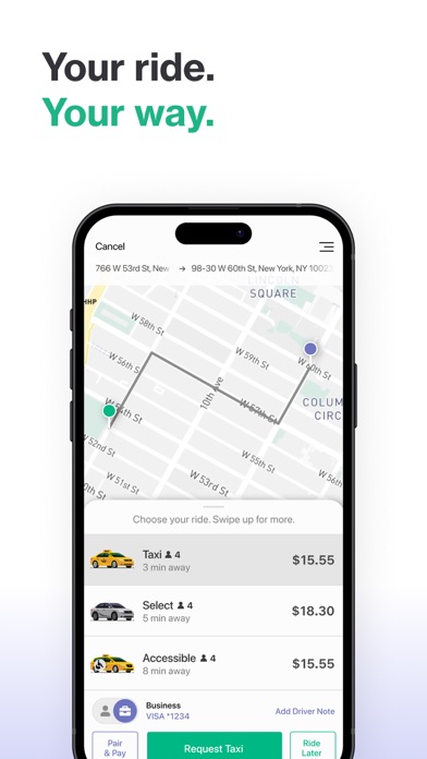 Curb - Request & Pay for Taxis screenshot 6