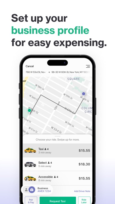 Curb - Request & Pay for Taxis screenshot 2