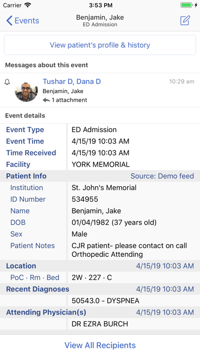 Cureatr Mobile screenshot 1