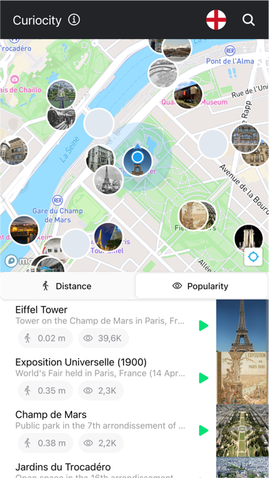 Curiocity (Touristic guide) screenshot 5