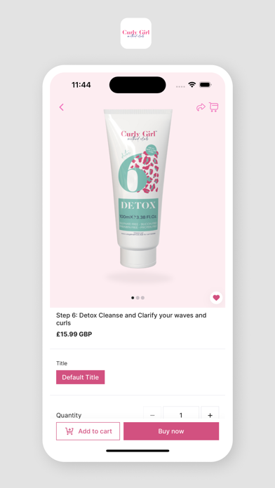 Curly Girl Method Club screenshot 1