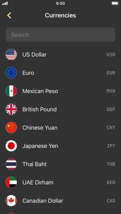 Currency converter calculator! screenshot 1