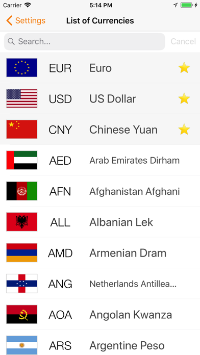 Currency converter: Exchange screenshot 4