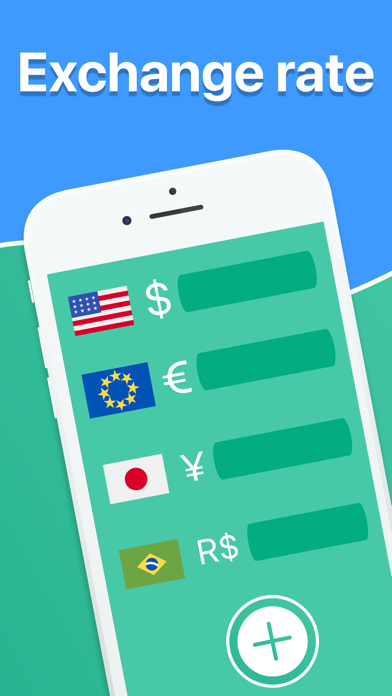 Currency converter, widget screenshot 2