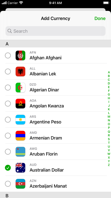 Currency screenshot 1