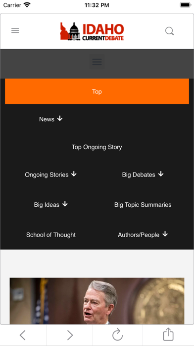 Current Debate screenshot 2
