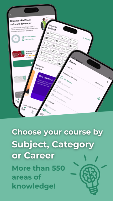 Cursa - Learn anything screenshot 1