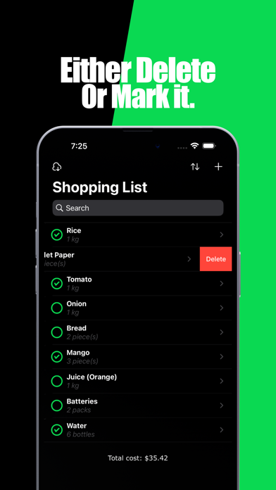 Cuspart: Shopping List screenshot 4