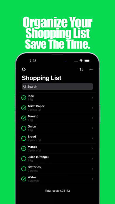 Cuspart: Shopping List screenshot 7
