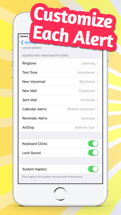 Custom Alert Tones & Sounds screenshot 4