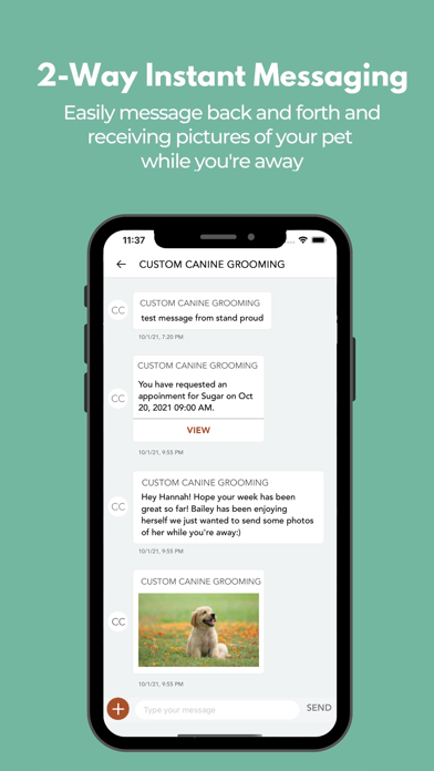 Custom Canine Grooming screenshot 1