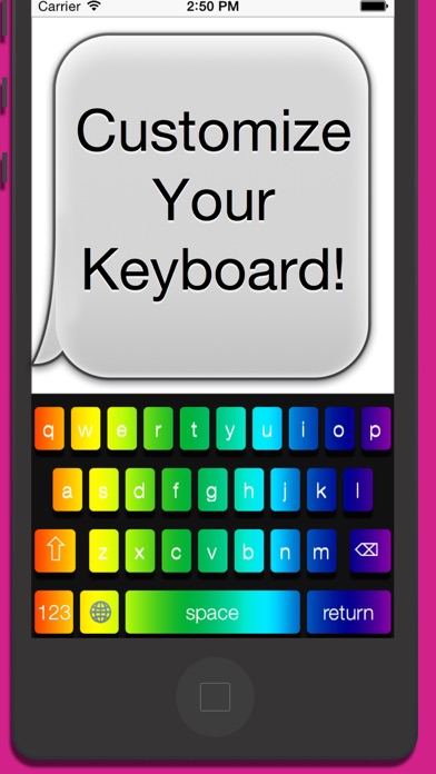 Custom Color Keyboards screenshot 4