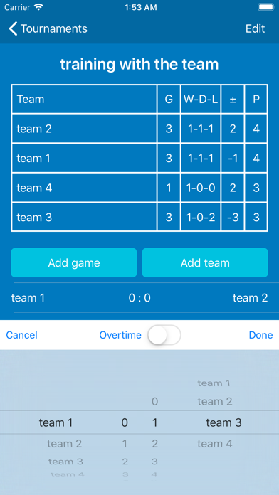 Custom League Tables screenshot 4