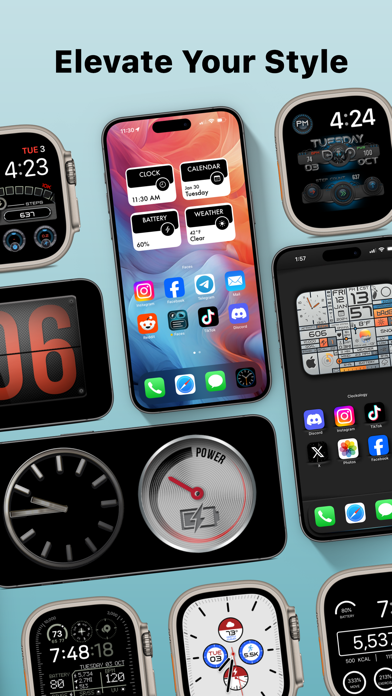 Custom Widgets by Clockology screenshot 1