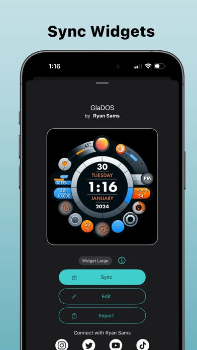 Custom Widgets by Clockology screenshot 4