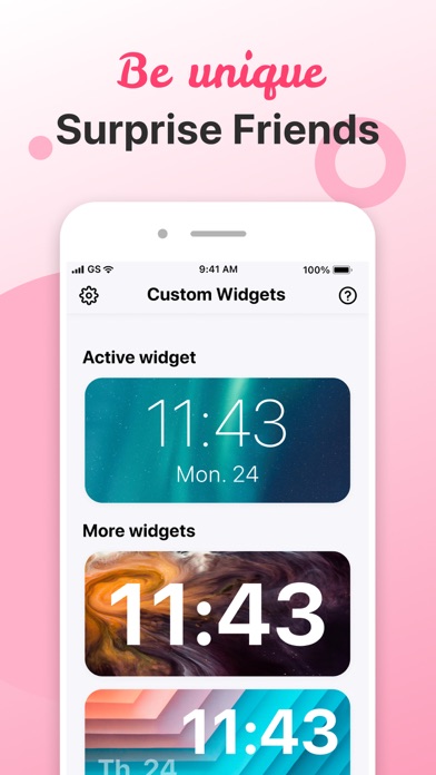 Custom Widgets - Design & Use screenshot 1